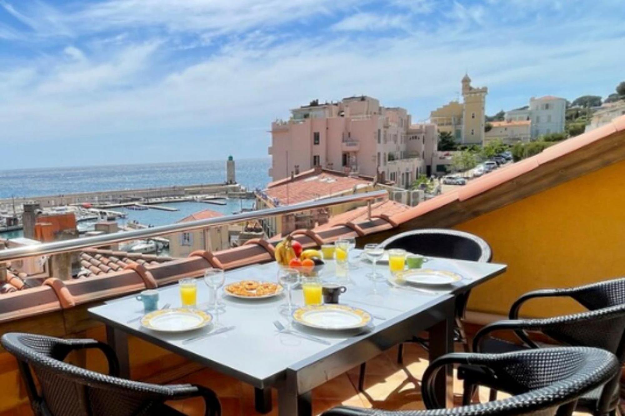 La Perle De Cassis - Terrace With Sea View Διαμέρισμα Εξωτερικό φωτογραφία